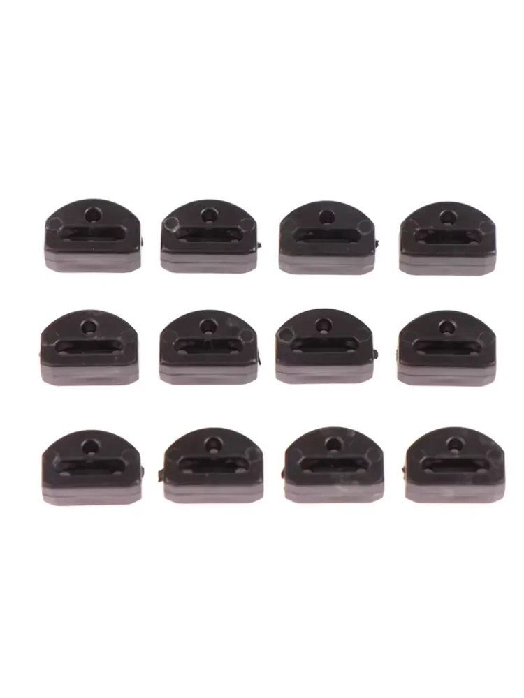 12Pcs/Set Classical Guitar String Retainer String Guide String Buckle Triple-Cornered Chord Tie For Guitar Ukulele Accessories