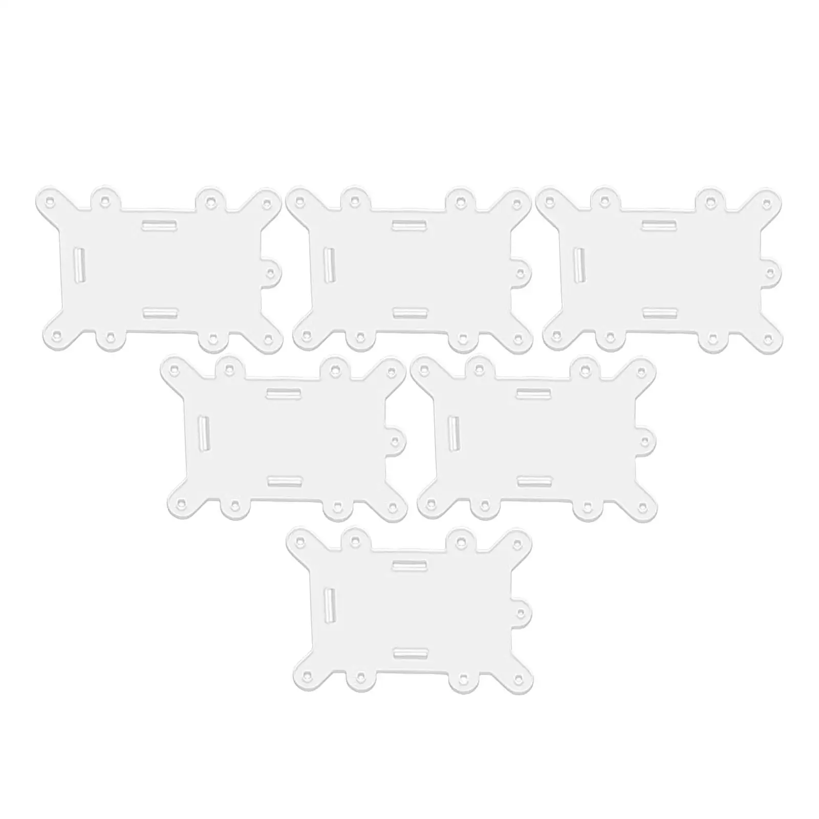 6Pcs Nurse Pin Holders for Nursing for Office Workers Professional Sturdy Accessories Card Displaying Toppers