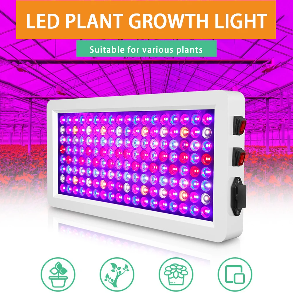 

Full Spectrum LED Grow Light 3x3ft Coverage Panel Growing Lamps Adjustable Brightness Sunlike Light For Indoor Plants Seedling