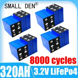 1-16PCS 3.2V 320AH lifepo4 battery DIY 12V 24V 48V RV large capacity outdoor energy storage rechargeable battery EU/US tax exem