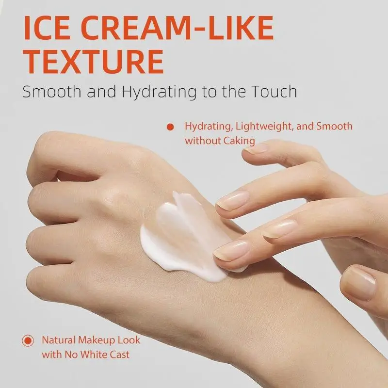 5 ชิ้นห้าวิตามินซีครีมบำรุงผิวหน้าสัมผัสเบาให้ความชุ่มชื้นดูแลผิวบล็อก VC ครีมครีมให้ความชุ่มชื้น