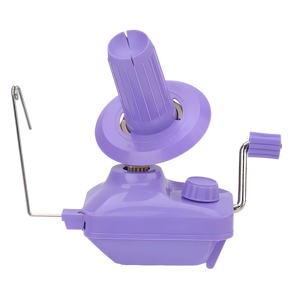 LMDZ 1Set Hand Cranked Yarn Winding Machine Small Manual Portable Yarn Shaker DIY Knitting Tool Yarn Ball Player 