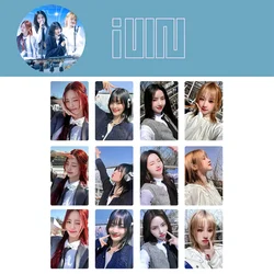 4Pcs/Set KPOP IDLE Miyeon YUQI 2 Album FATE Photocards List Soyeon Minnie Cute Selfie LOMO Cards Postcards NEVERLAND Fans Gifts