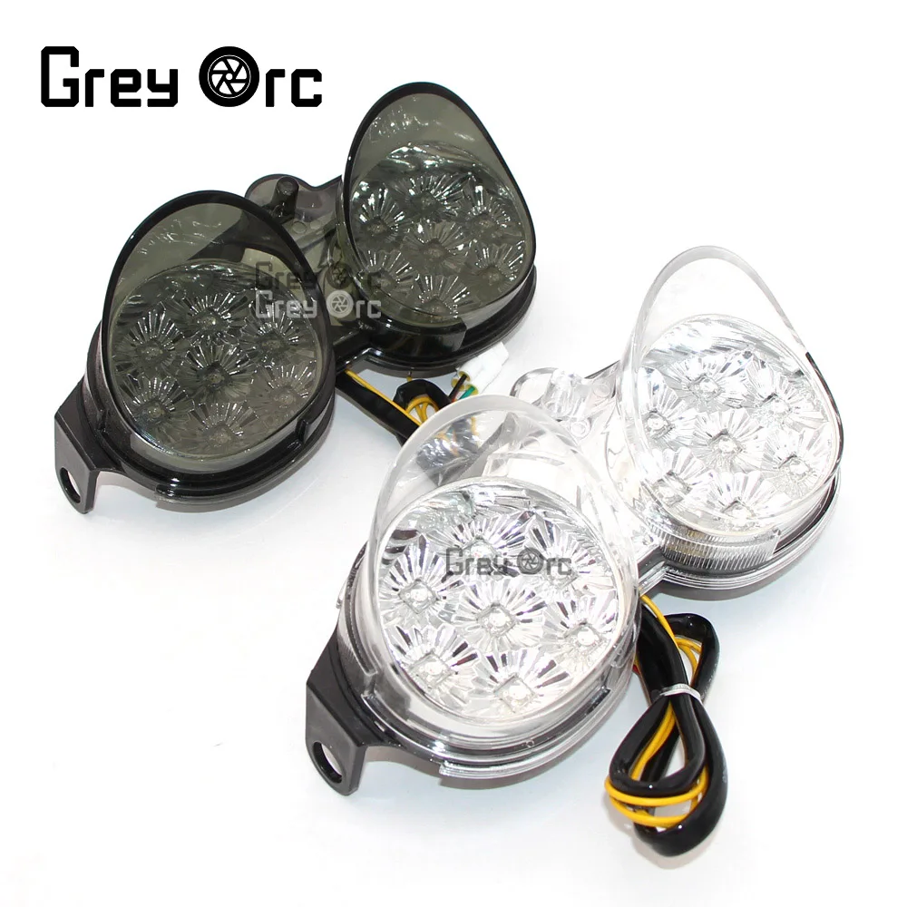 

Светодиодный задний фонарь для мотоцикла, стоп-сигнал, указатель поворота, комплект для Yamaha YZFR6 YZF R6 2001-2002, аксессуары