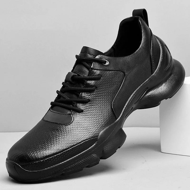 

Summer hollow breathable men's shoes 2026 fashionable men's casual single shoes sports mesh dad shoes