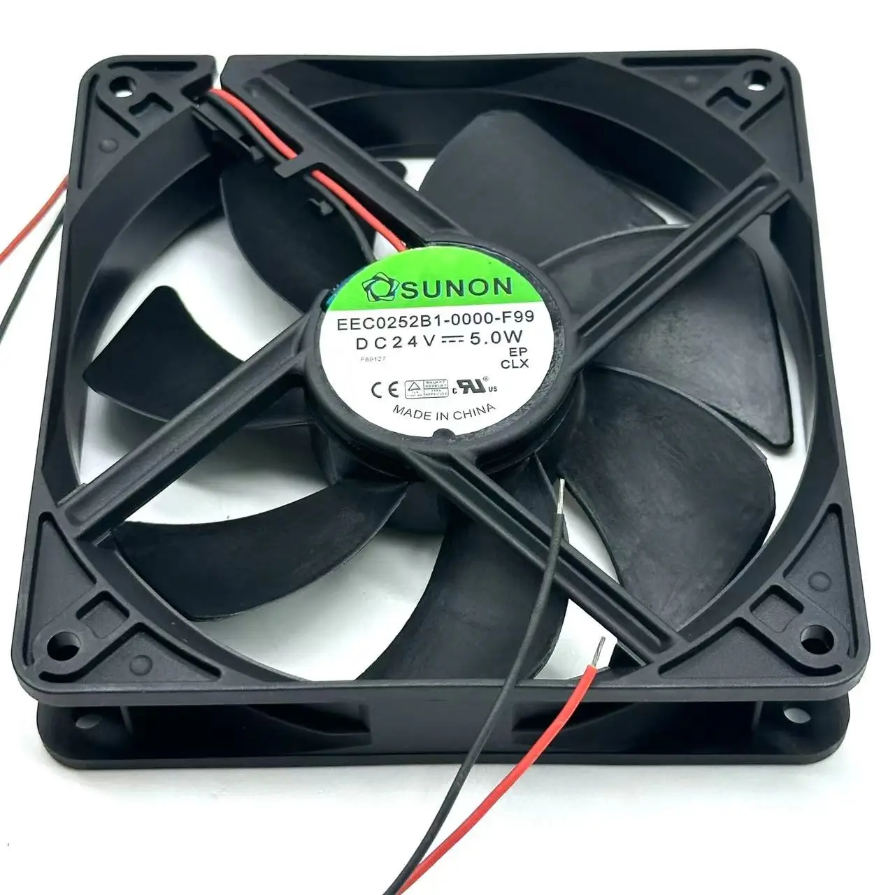 

SUNON EEC0252B1-0000-F99 DC 24V 5.0W 120x120x25mm Server Cooling Fan