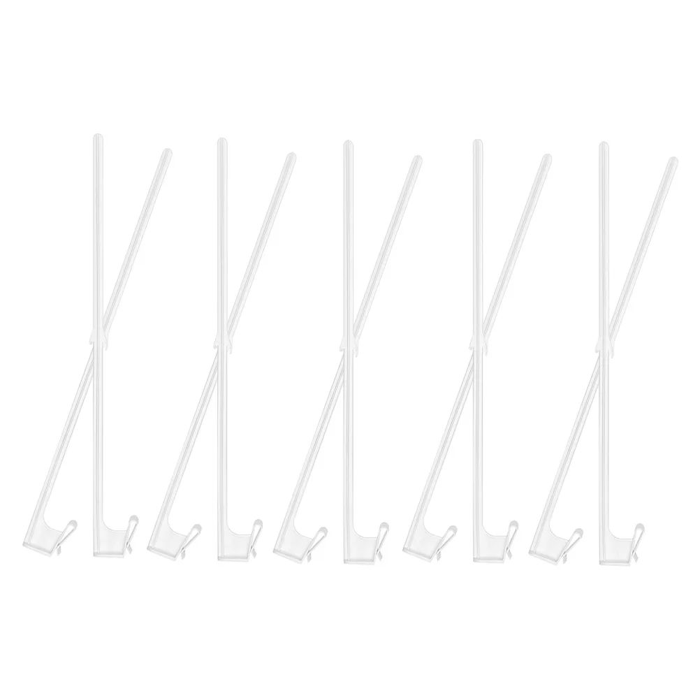 

12Pcs Car Window Flagpole Holder Plastic Flag Rods Removable Vehicle Flagpoles Outdoor Travel Flag Pole Compact Wear-Resistant