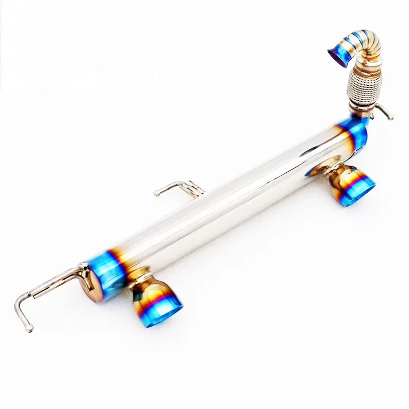 Catback Exhaust For Smart FORTWO Coupe (453) 2014- Titanium alloy Exhaust Pipe Automotive Performance Accessories