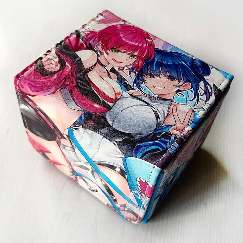 Yugioh Evil★Twin Ki-sikil & Lil-la Deck Box Yu-Gi-Oh! TCG OCG PTCG Trading Cards Pu Leather Storage Box 100+