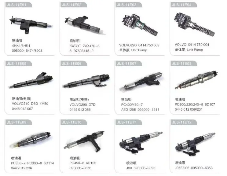 Excavator Parts High Quality Auto Spare Car Parts Fuel Injector 03L 130 277 B 03L130277B for VW POLO GOLF A1/A3