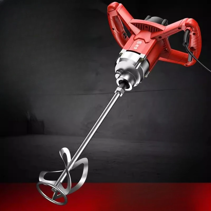 

Handheld Industrial Mixer Paint Mixed with Cement Putty Powder Electric Concrete Mixer Mixer
