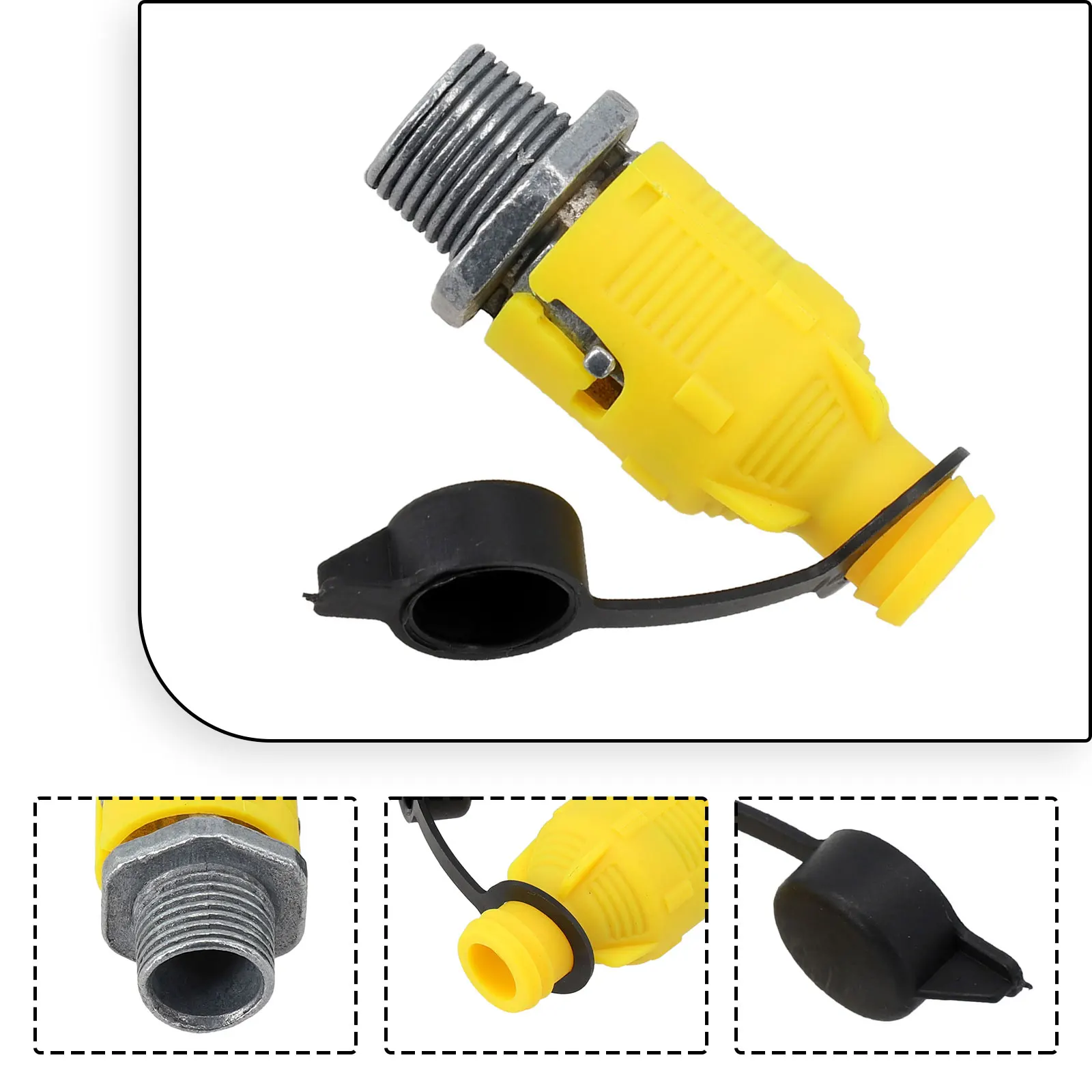 

Zinc Alloy Oil Drain Valve 125-508 For 181654 428287 532428287 For Cadet 751-10517A Garden Lawn Replacement Power Tool Parts