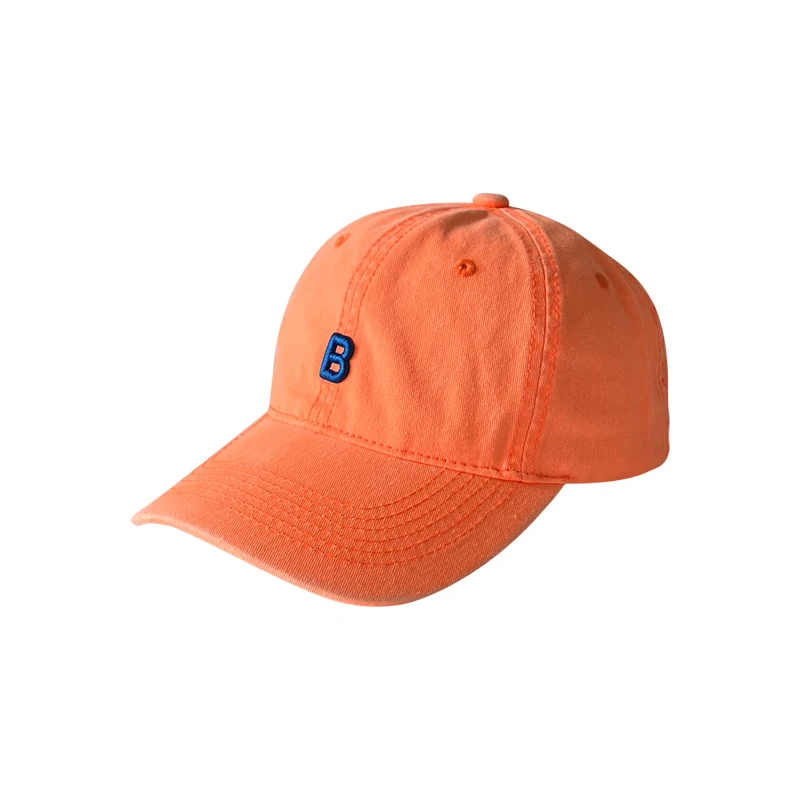 B Letters Hoed Dames Zomer Koreaanse Stijl Ins All-Match Rose Rode Baseballpet Piekpet Mode