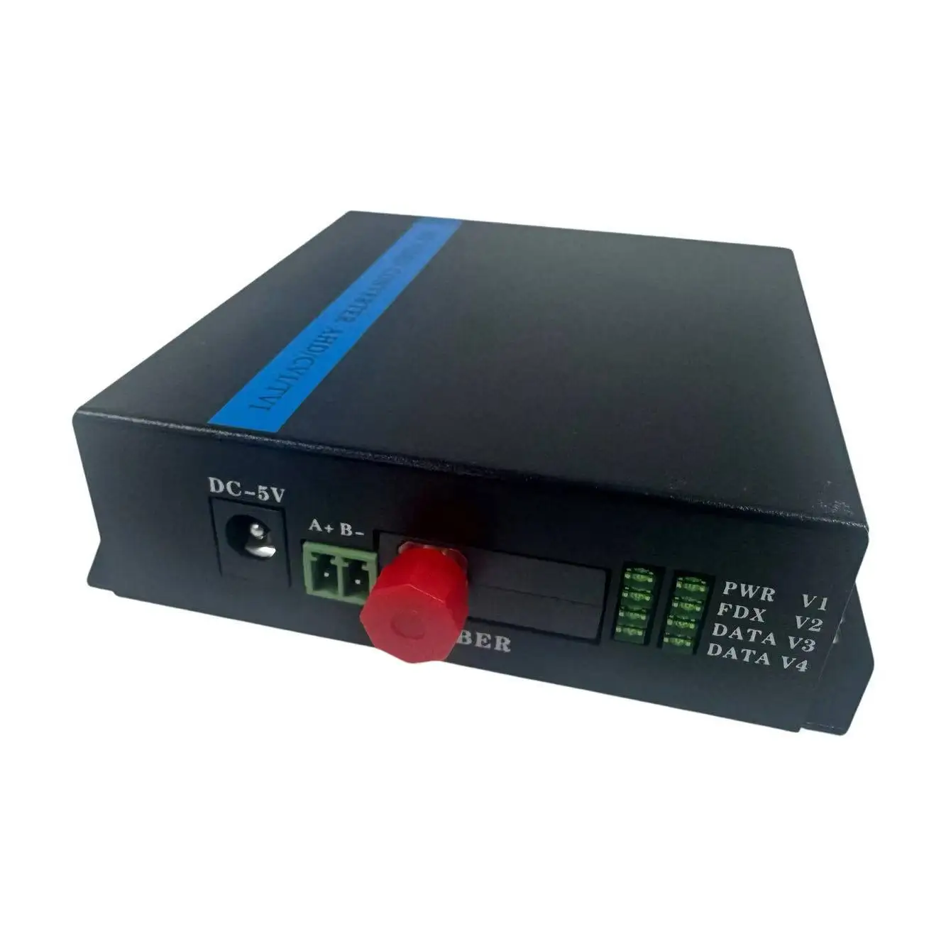 2 Ch 1080P CVI/AHD Converter Fiber Optic to BNC Digital Video Converter fiber optical transmitter and receiver