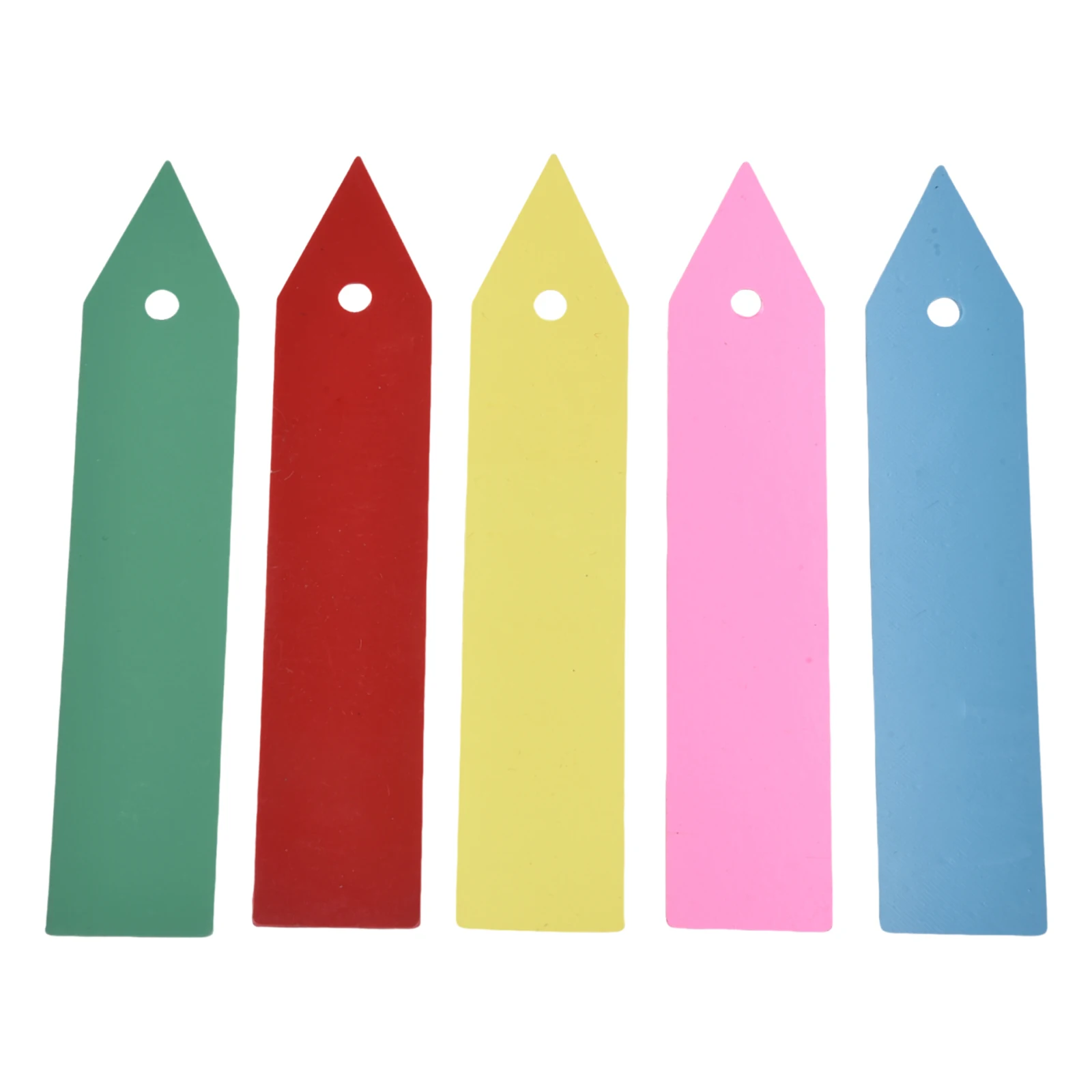20pcs Colorful Plastic Plant Tags Markers Nursery Garden Labels Plants Tray Pots Decoration Garden Labels 12x1.3cm