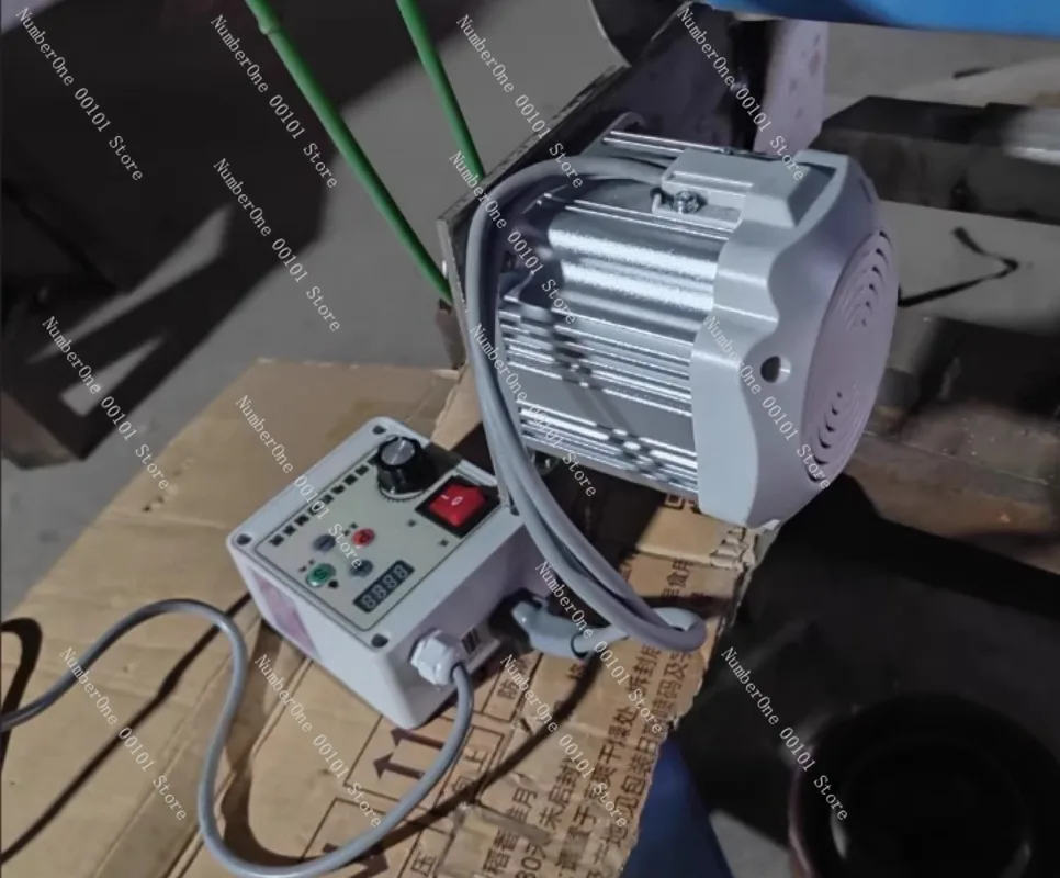 AC 220V Speed Control Motor, Brushless Reduction Gear Motor High Power for Woodworking Belt Sander Machine, Energy Saving