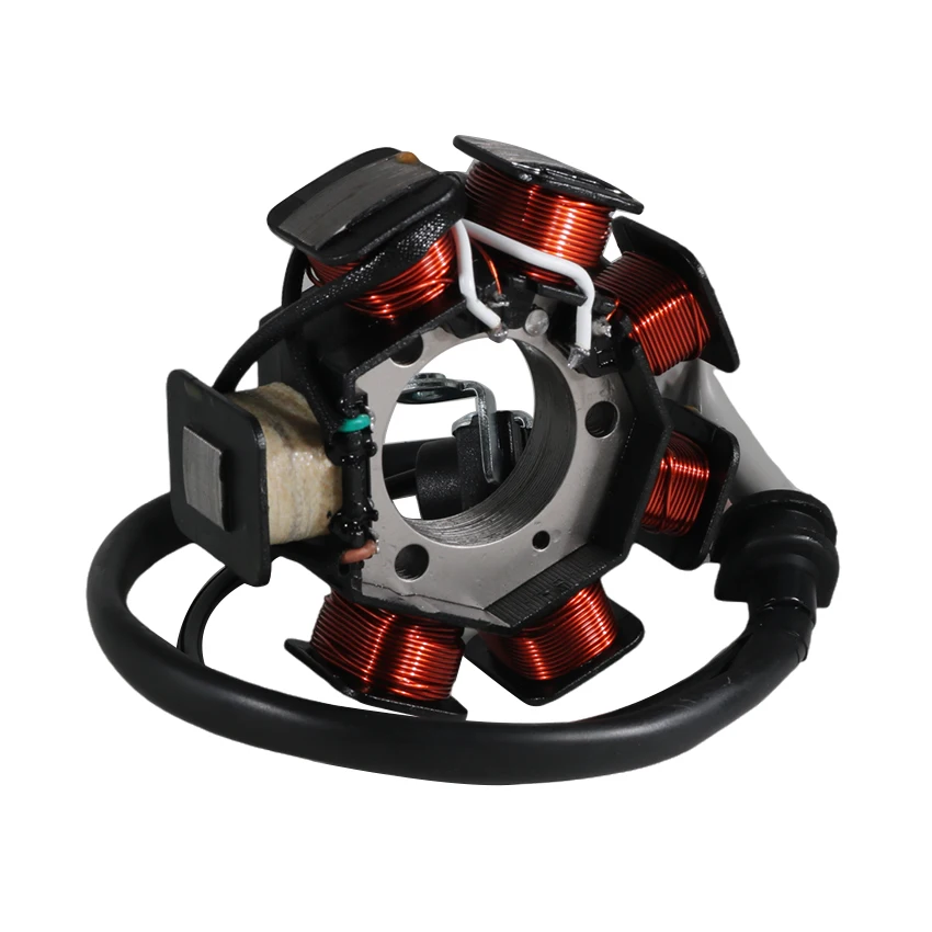 

Motorcycle Ignition Generator Stator Coil For Yamaha YBR125 YBR125E YBR125EGS YBR125G YB125 2CS 5VL-H5510-00 5VL-H5510-01