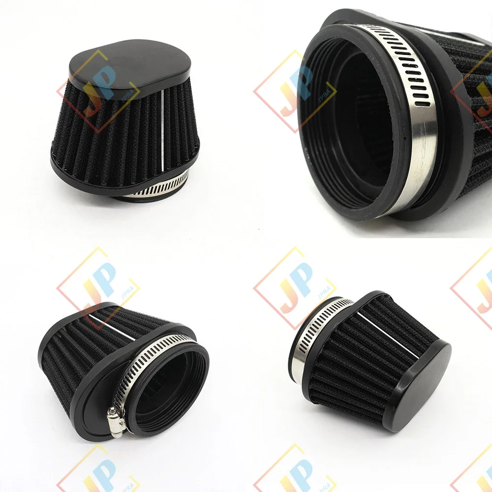 51MM 55MM 60MM Air Intake Filter High Flow Racing Performance Air Filter Kit Short Universal