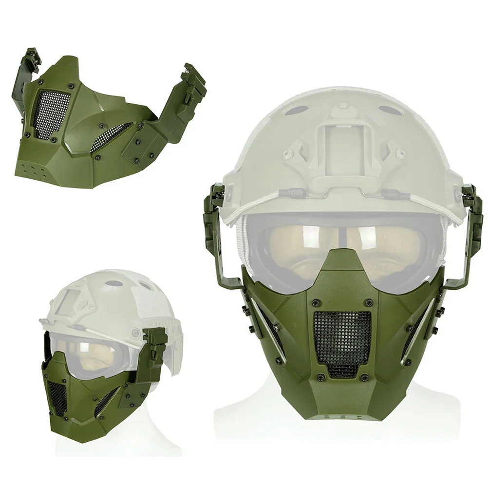 أنشطة خارجية واقية قابلة للتعديل بنصف أخضر قتالي #5