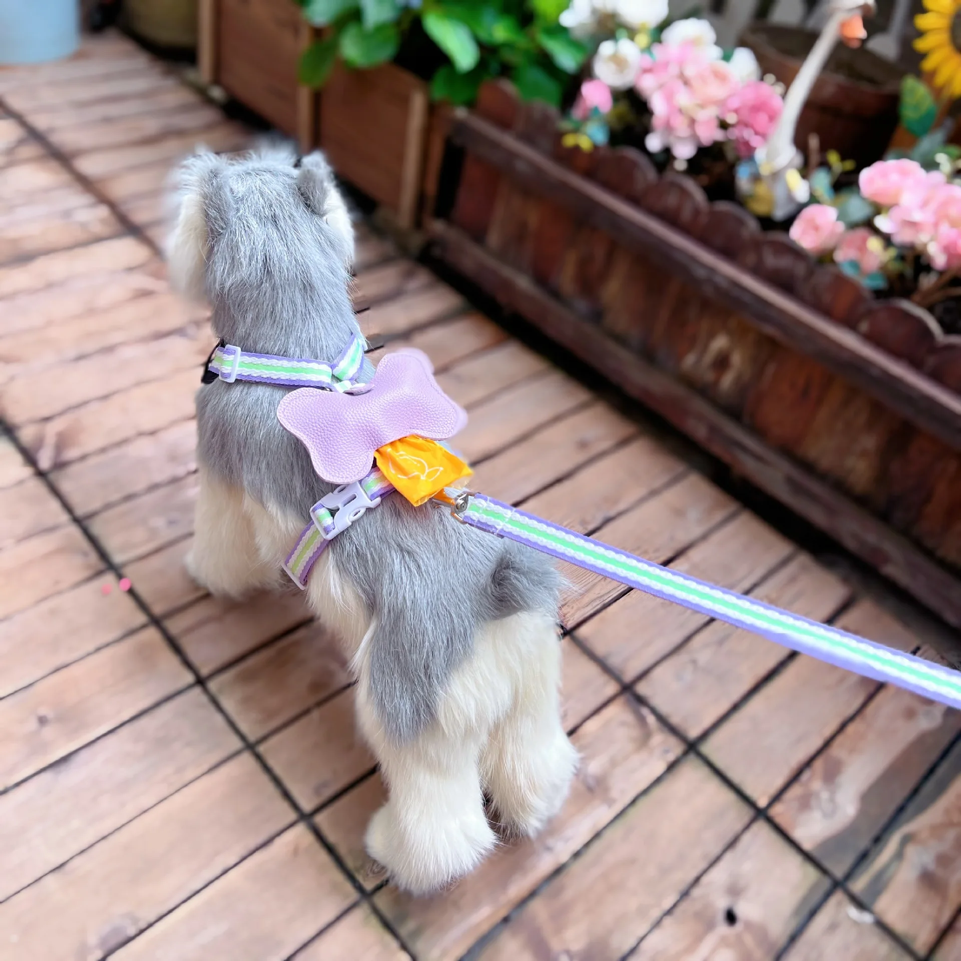 

Шлейка для домашних животных, сундук для щенка с сумкой для хранения, уличная прогулка для собак, товары для домашних животных, одежда для собак, ошейник для собак с защитой от лая