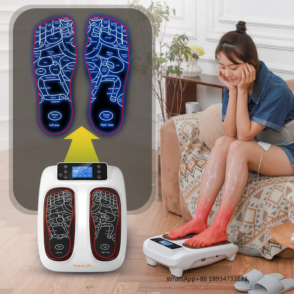 Foot Massager Machine Electronic Pulse Foot Massager Ems Foot Massager With Ems Muscle Stimulator