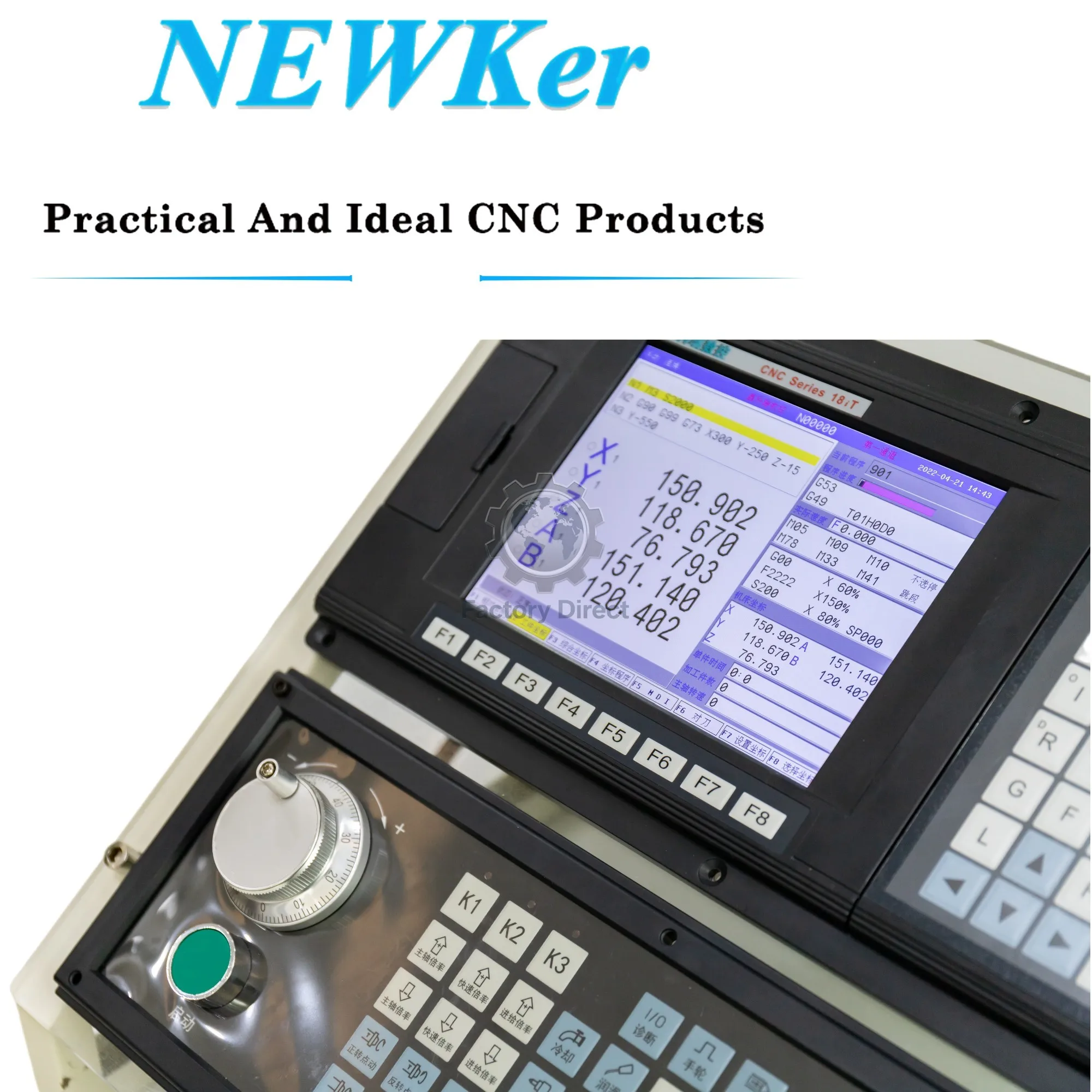 Controlador CNC NEWKer de 5 o 4 Ejes, Kit CNC de 3 Ejes Similar al Controlador CNC GSK, Programa Macro PLC