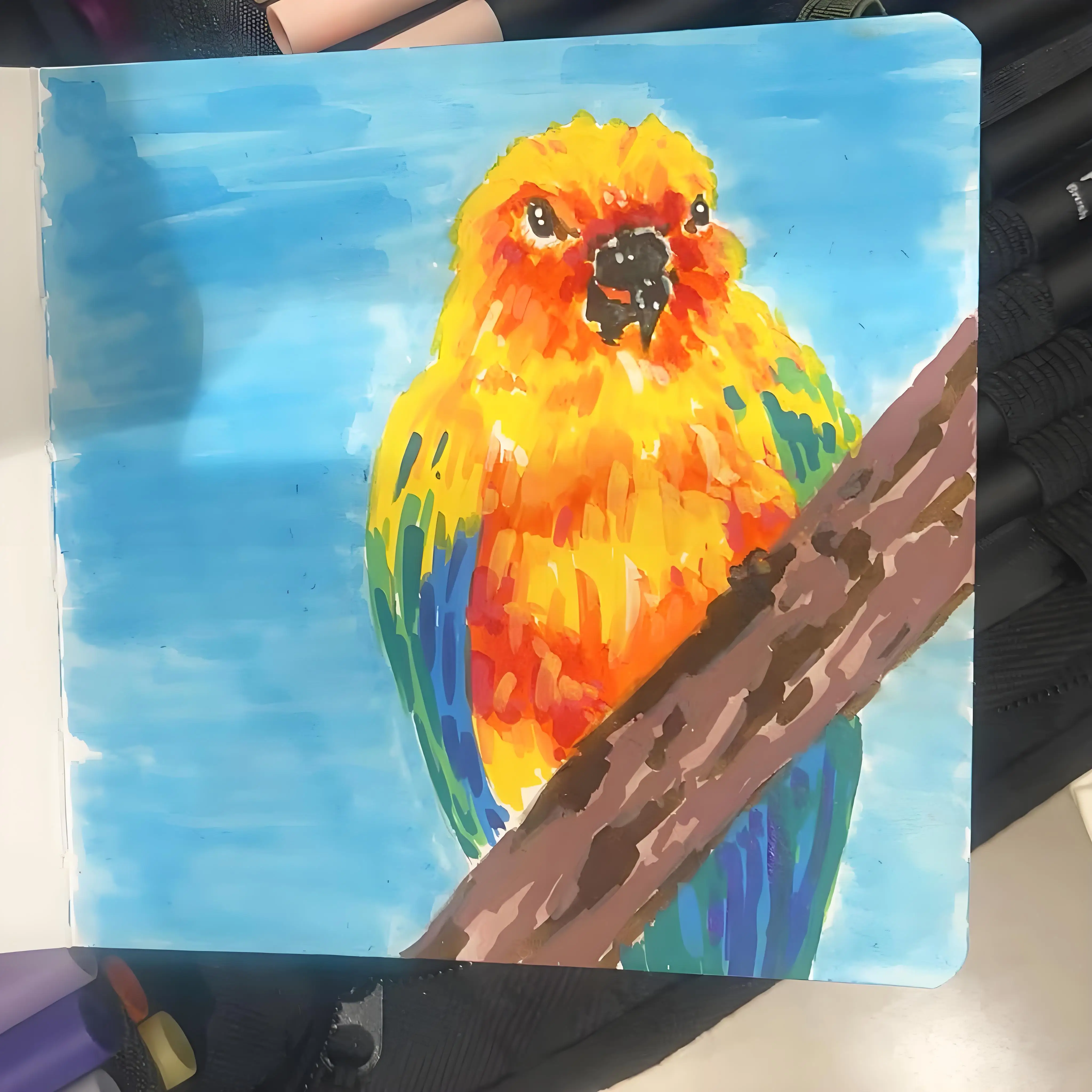 أقلام تحديد ذات فرشاة مزدوجة، مجموعة أقلام تحديد فنية مكونة من 72 لونًا مع علامات رفيعة وأطراف فرشاة لكتب التلوين للبالغين بدون نزيف #6