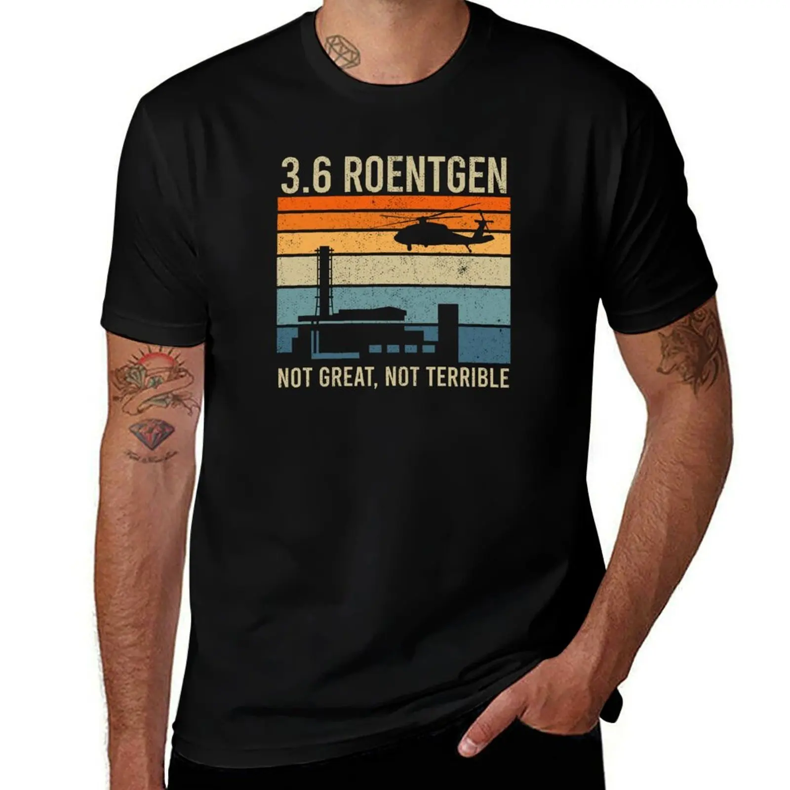 

3.6 Roentgen Not Great Not Terrible T-Shirt funny gifts anime tshirt fashion shirts heavyweight t shirts for men