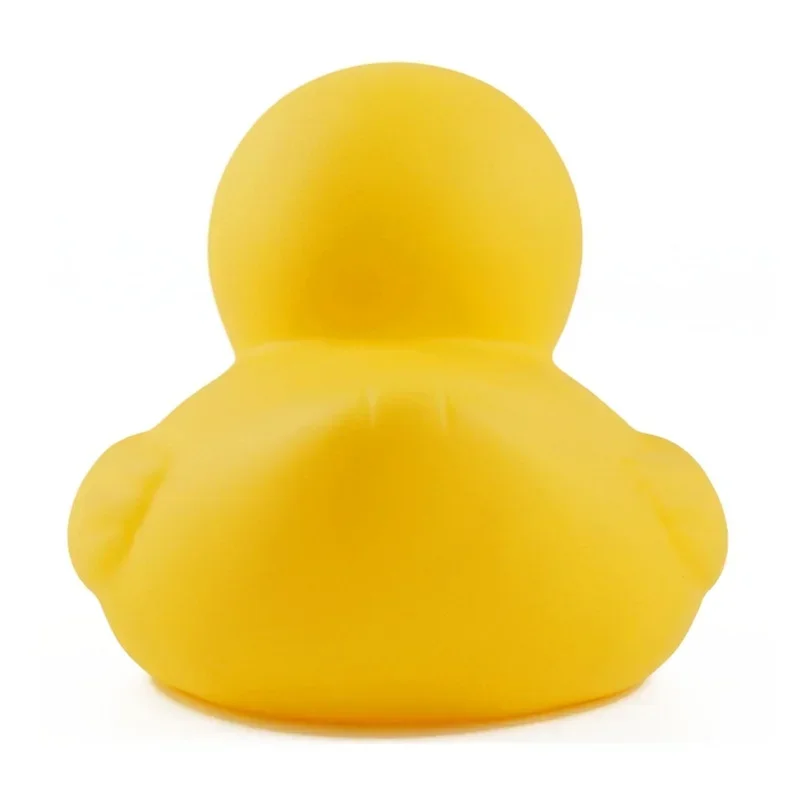 Cute Small Yellow Duck Baby Bath Toys Squeeze Rubber BB Bathing Water Fun Toy Race Classic Squeaky Kids Toys 1Pc