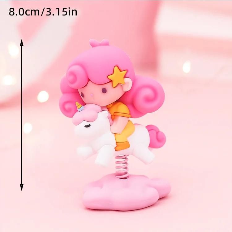 Einhorn-Kuchenaufsatz, Mädchen-Geburtstagsparty-Dekoration, bunter Regenbogen, für Kinder, ein Jahr, Partyzubehör, Babyparty-Dekoration, Mädchen, 16. – Detail 19