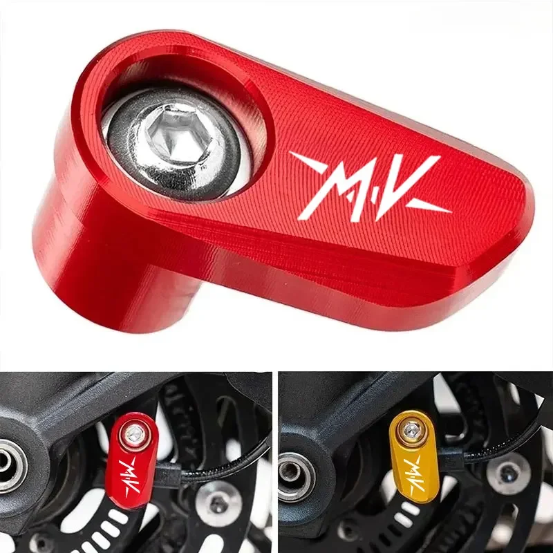 For MV Agusta F3 675 800 Brutale 800 1000 Turismo Veloce RC Motorcycle Wheel ABS Sensor Protection Guard Cover Accessories
