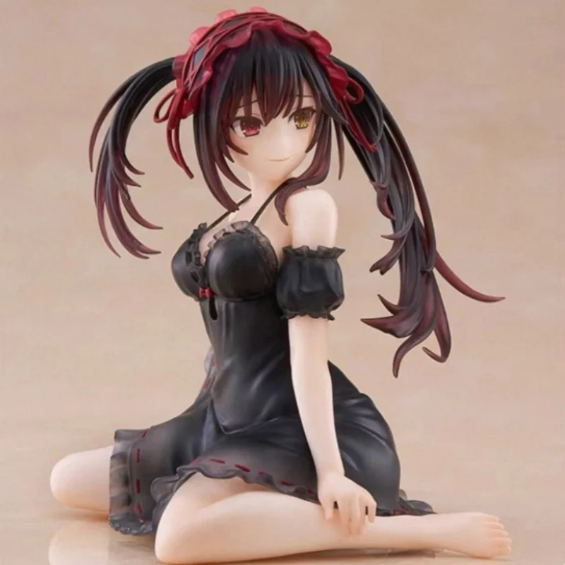 

В наличии оригинальный Taito Date A Live V5 персонаж Tokisaki Kurumi пижамная версия экшн-фигурка модель из ПВХ орнамент игрушка в подарок