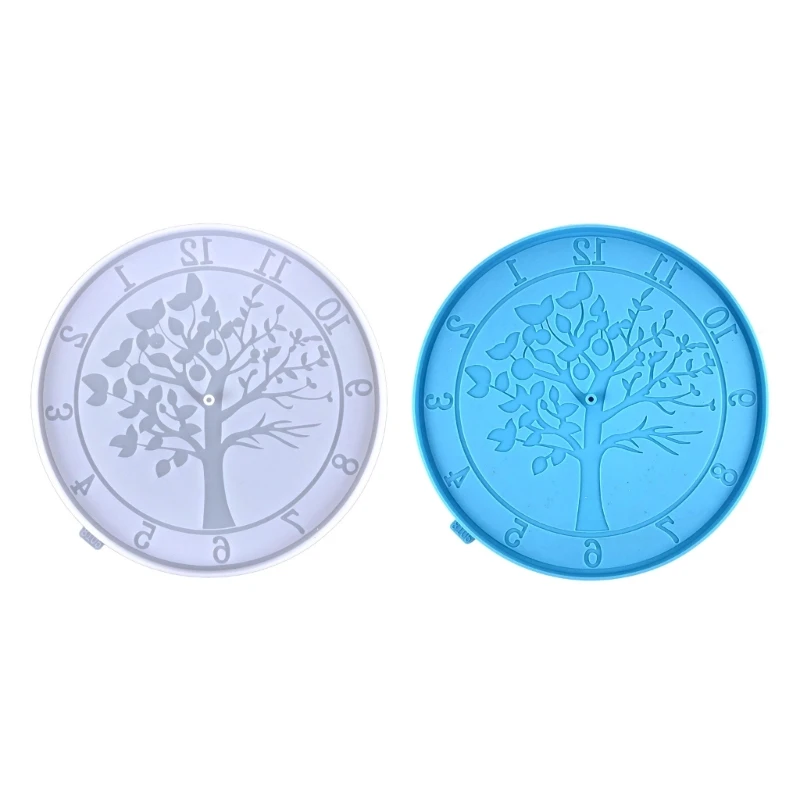 

DIY Clock Resin Molds Round Alarm Silicone Mold Handmade DIY Epoxy Silicone Resin Molds for Jewelry Making Tools Decor