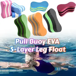 Bouée nervurée en forme de lecture de figurines, Olig5-Layer Leg Float Aids, Swimmer Legs Float, Piscine Training Adults and Beginners