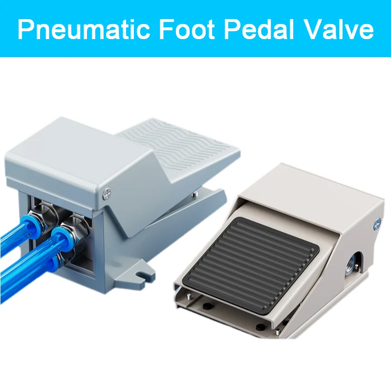 Pneumatic Foot Pedal Valve 4F210-08L/G Foot-operated Pneumatic Control Valve For Cylinder FV420 Directional Control Valve