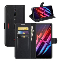 Nubia Wallet Flip Leather Phone Case For ZTE Red Magic 6 Pro Stand Cover