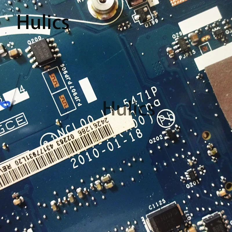 Hulics Used NCL00 LA-5471P CN-08885V 08885V Mainboard For DELL Latitude E6410 Laptop Motherboard DDR3 Main Board