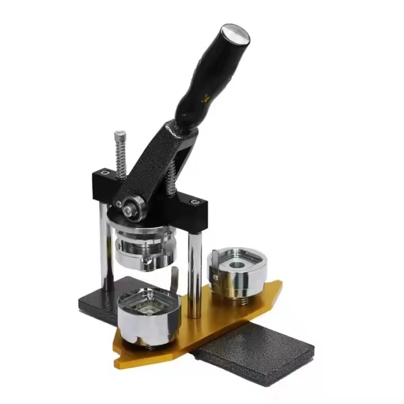 50*50Mm Square Hand Press Fridge Magnet Making Machine Custom Photo Fridge Magnet Button Maker Button Machine Kit