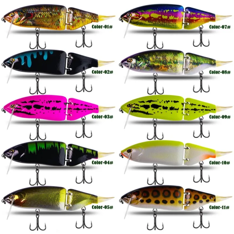 2026 DRT Klash 9 Swimbait 135mm 33g Floating for Muskie Zander
