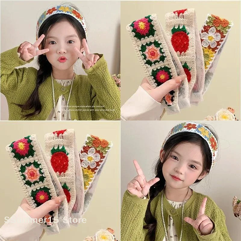 【R】1 ชิ้น ที่คาดผมลายดอกไม้หวา - Headband Summer Knit บทวิจารณ์และราคา