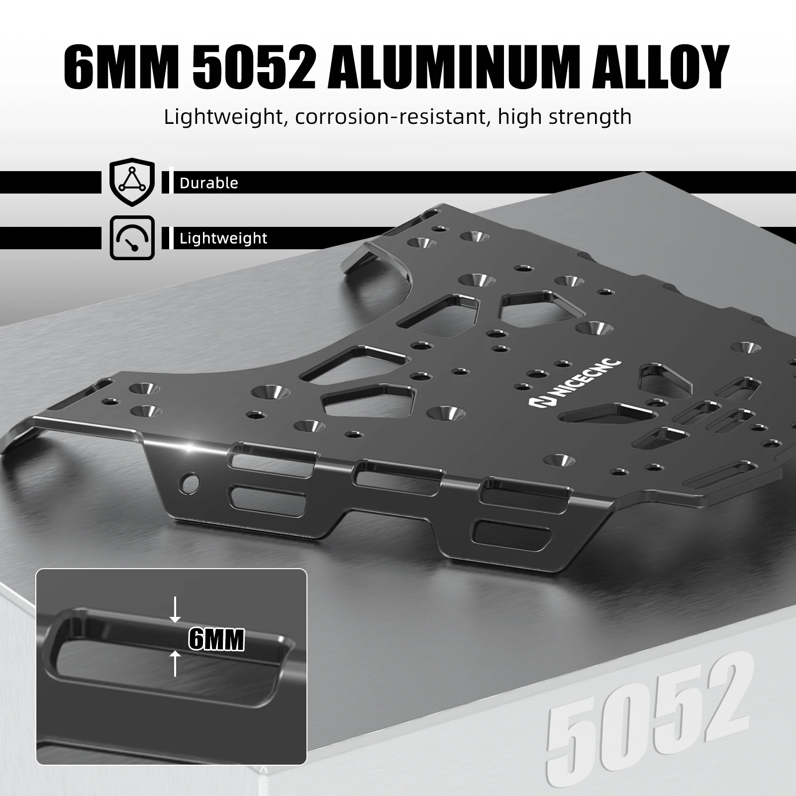 NICECNC Luggage Rack For Honda Africa Twin CRF1100L Africa Twin /Adventure Sports 2022-2023 Motorcycle Rear Luggage Rack - Image 4