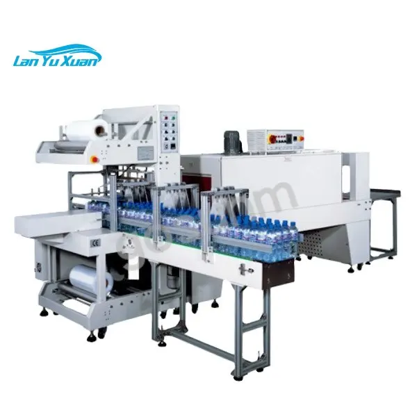 Automatic Film Shrink Sleeve Shrink Wrapping Packaging Machine with Shrink Tunnel