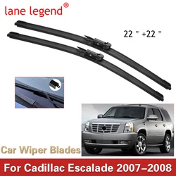 Car Wiper Blades for Cadillac Escalade 2007 2008 Fit Pinch Tab Arms Window Windshield Windscreen Cleaning Brushes Washers