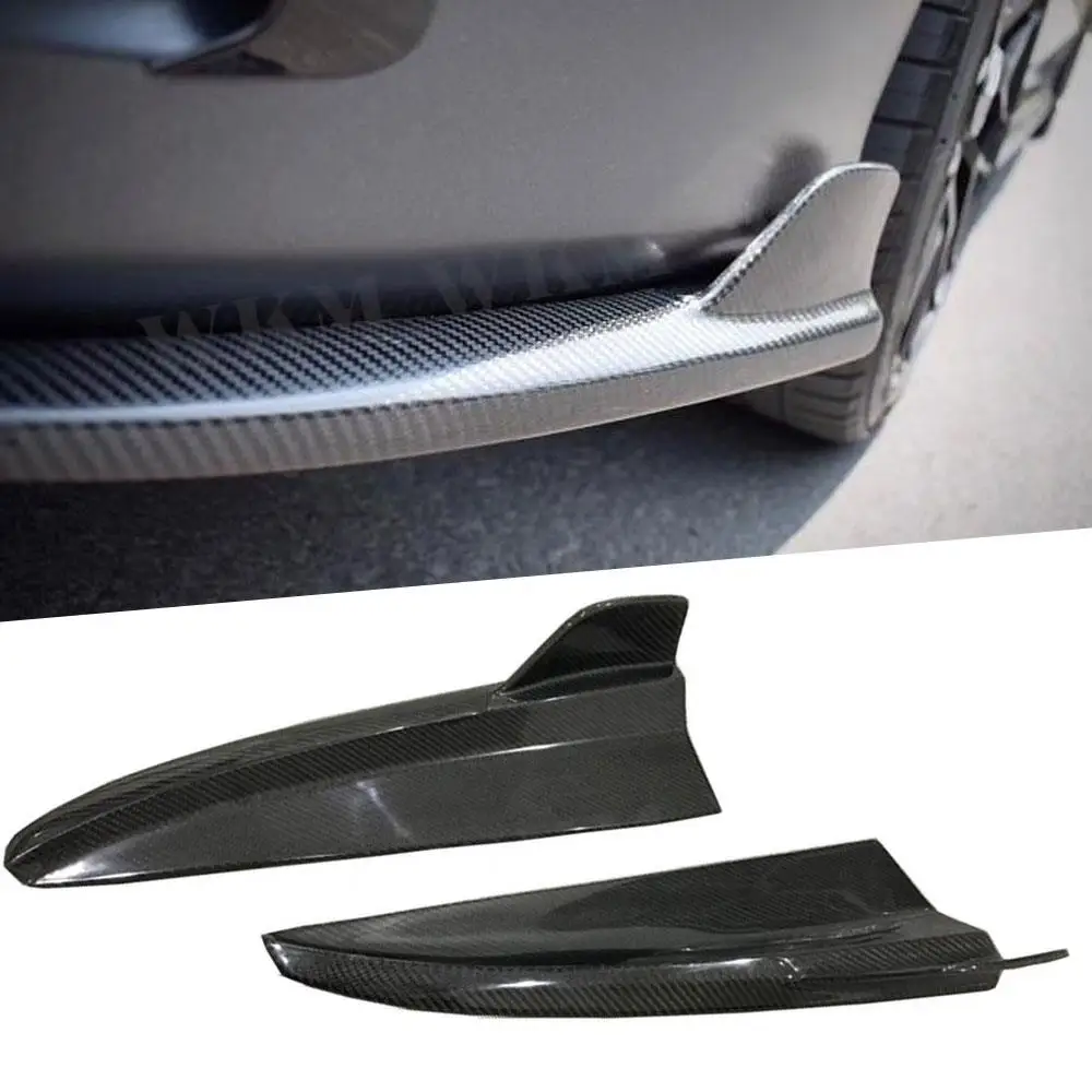 

Carbon Fiber Rear Bumper Splitters for Mercedes Benz C class W205 C180 C200 C300 C63 4 Door Sedan 2015 - 2019 FRP Splitters