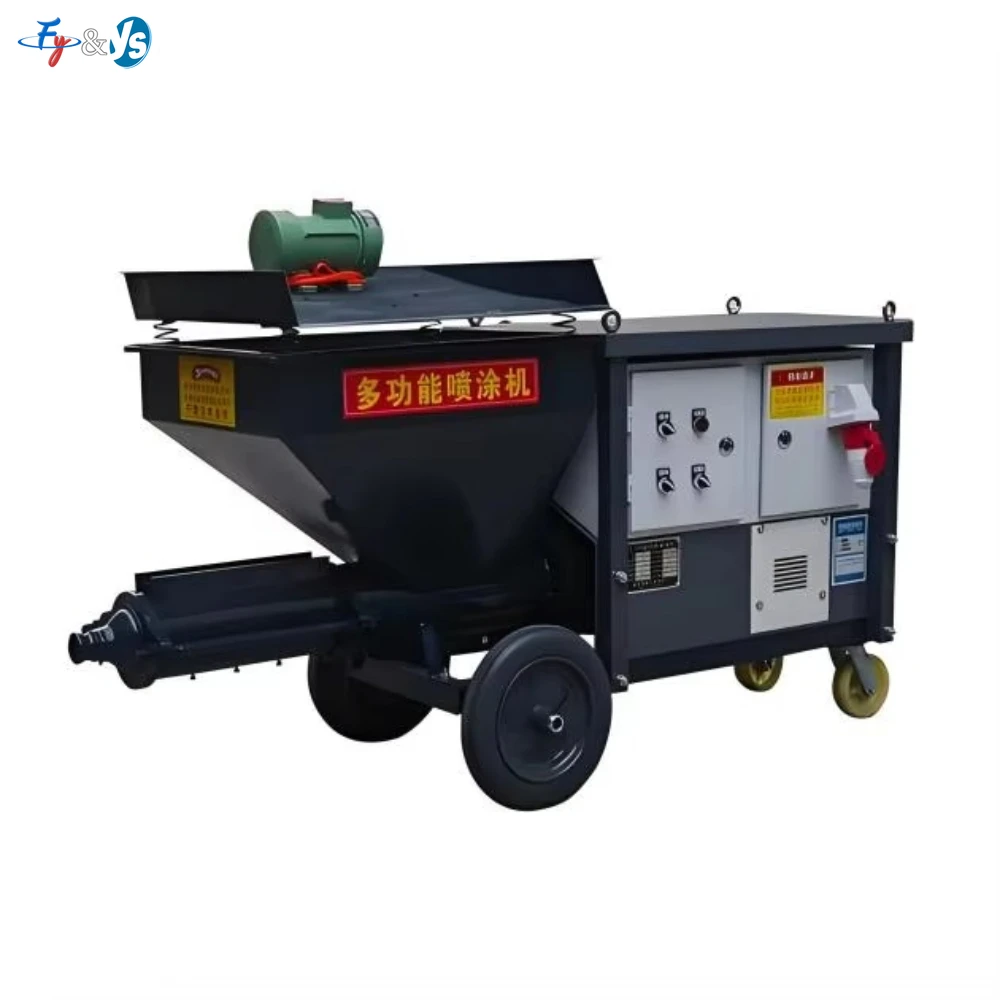 Mortar Spraying Machine 711 Cement Plaster Machine for Construction Diesel Cement Fully Automatic Mortar Wall Spraying Machine