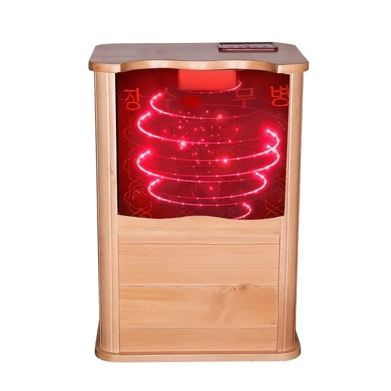 Holographic Energy Bucket Line Foot Therapy Graphene Foot Bath Wooden Basin Sweat Steaming Foot Bath