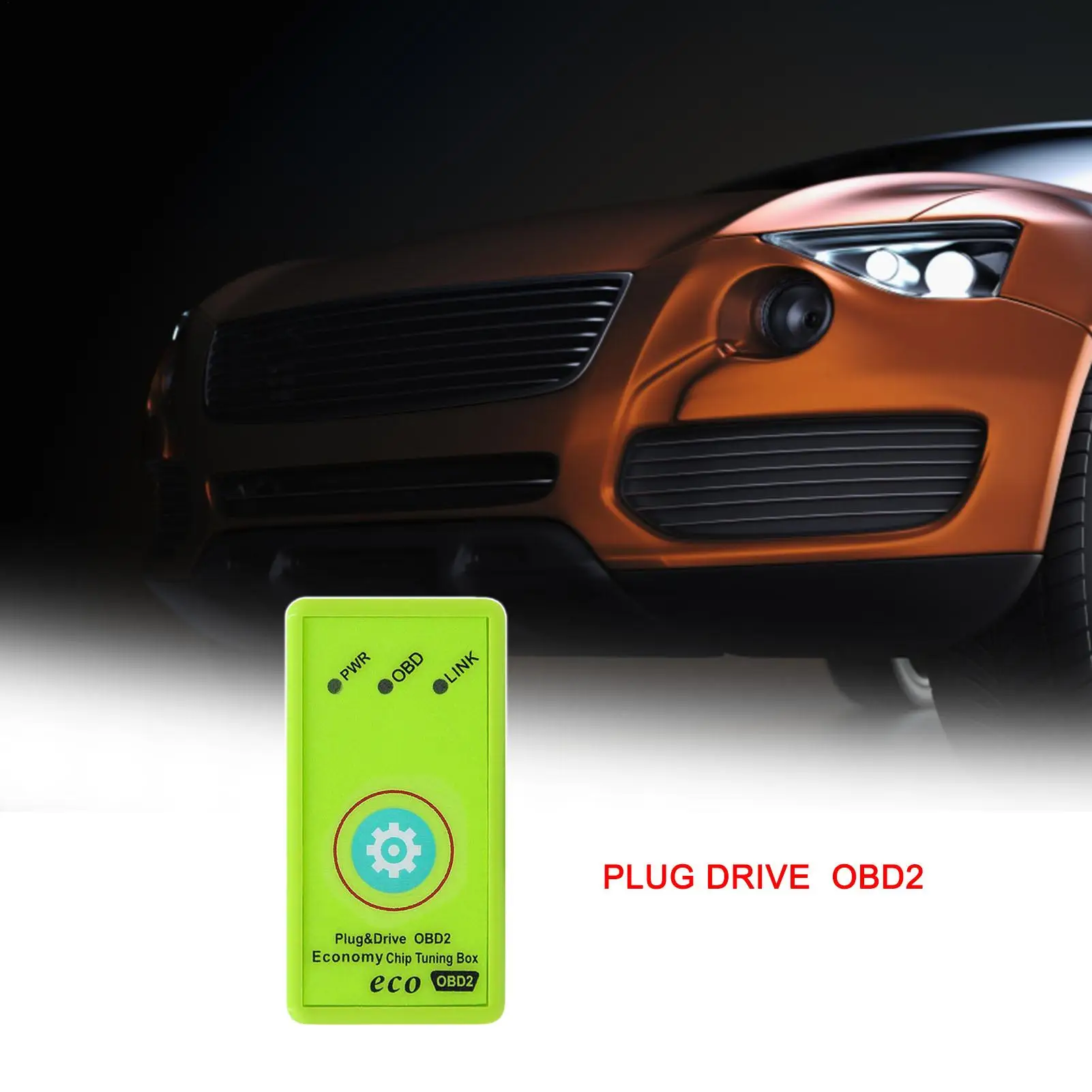 Universal Economy Energy Saver Eco OBD2 Tuning Box Chip For Petrol Car Replacement Economy Fuel Saver Accessories Car Accessorie