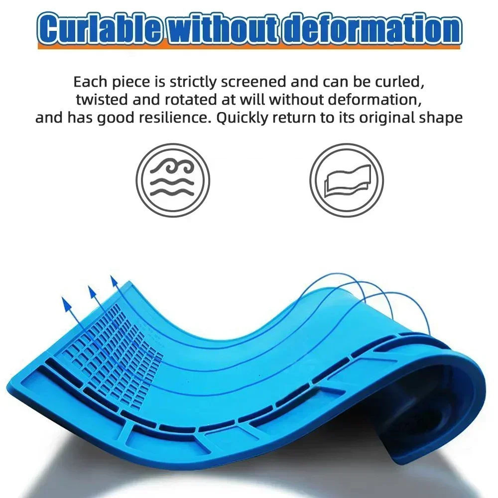 S-160 S-180 ESD Heat Resistant Soldering Mat Tools Silicon Heat Resistant Computer Phone Working Repair Pad Repair Platform Tool