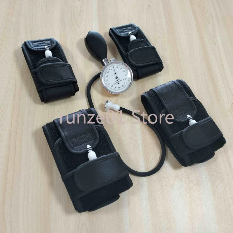 Imagem -02 - Blood Flow Restriction Air Cuff com Painel de Instrumentos e Bomba Bfr Training Therapy Closure Pressão Precisa Cuff 2