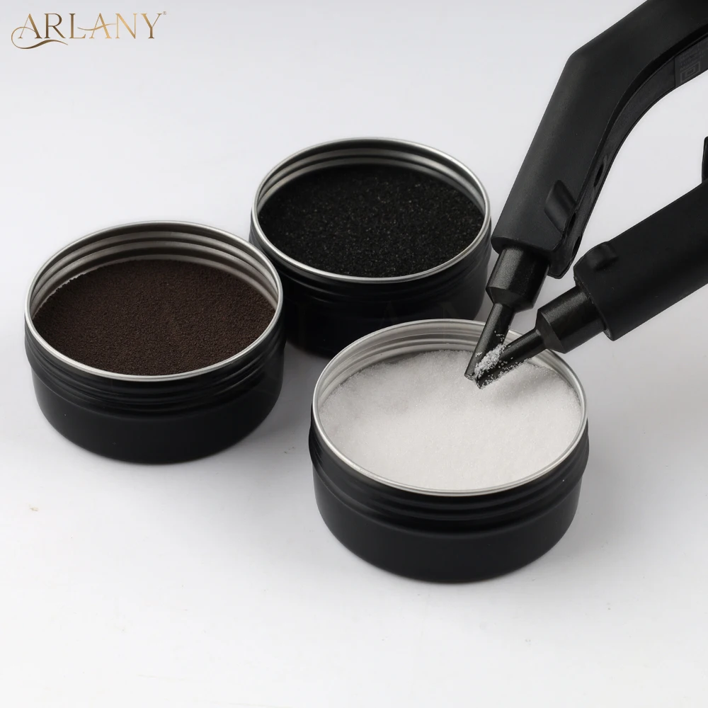 ARLANY Keratin-Klebepulver für vorgebundene Extensions, italienischer Keratin-Kleber, heißschmelzendes Keratin-Klebepulver für K/I/U/V-Spitze – Detail 10